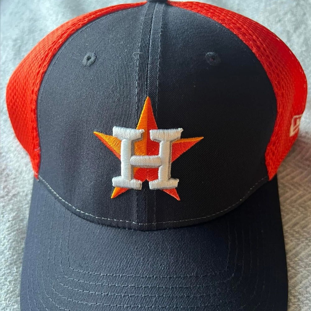 New Era Black and Red Cap with Baseball Pin